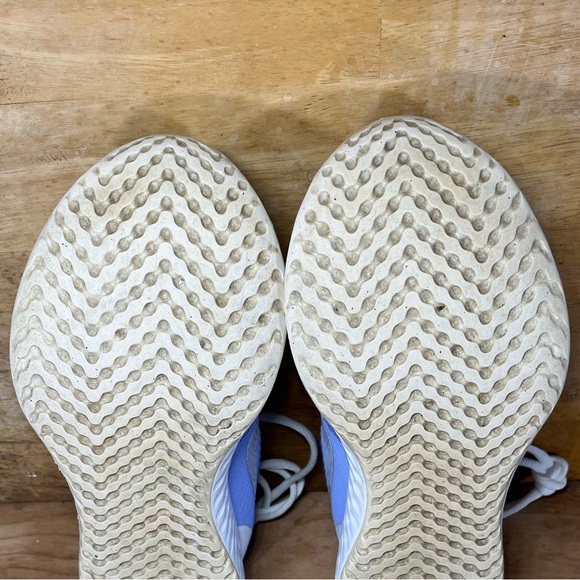 Nike Revolution 5 Womens Size 6.5 (5Y) Running Shoes Sneakers Thistle Blue/White - Picture 8 of 9